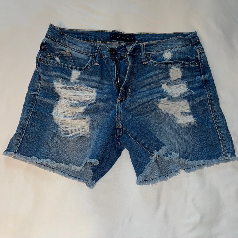 Rock & Republic Women’s Jean Shorts, Size 10